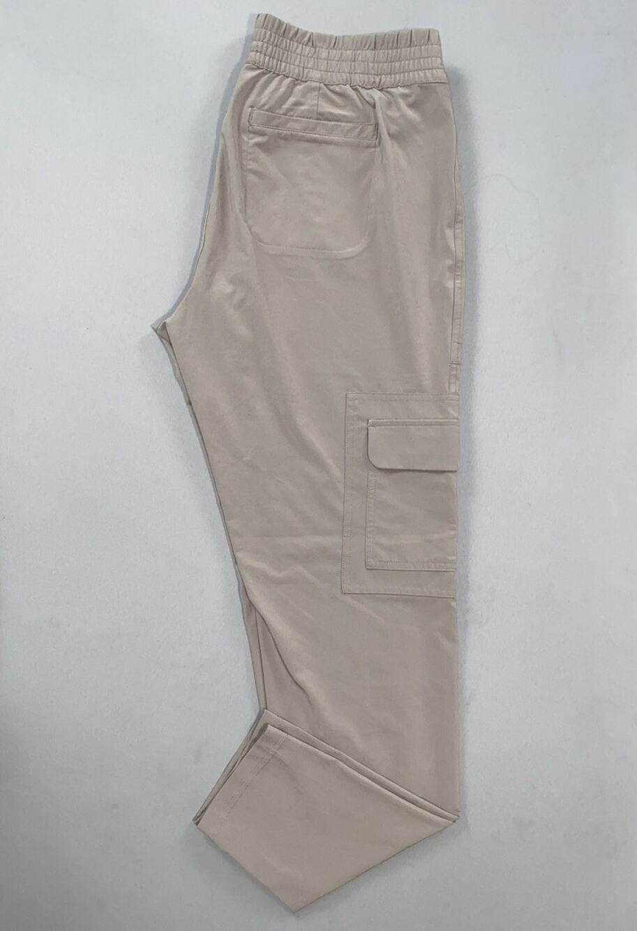 Athleta 75303 Lightweight Pull On Women's Chelsea Cargo Jogger Pants. 8 Tall.